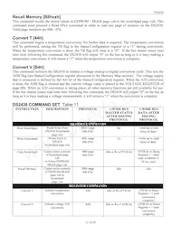 DS2438AZ/T&R Datasheet Page 21