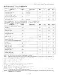 DS2703U-C0B+ Datasheet Page 3