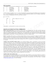 DS2703U-C0B+ Datasheet Pagina 7
