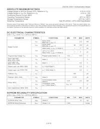 DS2705U+T&R Datasheet Pagina 2