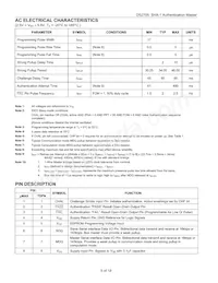 DS2705U+T&R Datasheet Pagina 5