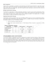 DS2705U+T&R Datasheet Page 11