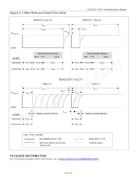 DS2705U+T&R Datasheet Pagina 18