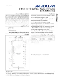 DS2726G+T&R Datasheet Cover