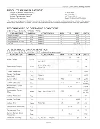 DS2745U+T&R Datasheet Pagina 2