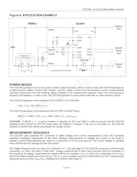 DS2746G-C02+T&R Datasheet Pagina 7