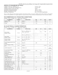 DS2756E+T&R Datasheet Page 2