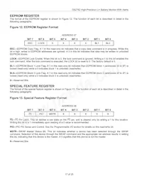 DS2762BX-025/T&R Datasheet Page 17
