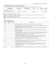 DS2780E+T&R Datasheet Pagina 4