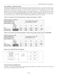 DS2780E+T&R Datasheet Pagina 14