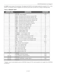 DS2780E+T&R Datasheet Page 21