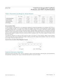 DS2784G+T&R Datasheet Page 19