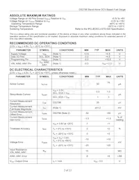 DS2786G-5+T&R Datenblatt Seite 2