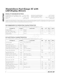 DS2788E+T&R Datasheet Pagina 2