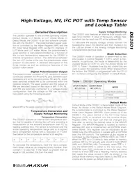 DS3501U+H Datasheet Pagina 7