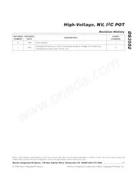 DS3502U+T&R/C Datasheet Page 11