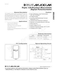 DS3903E-020/W Datasheet Cover
