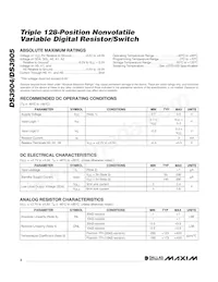 DS3904U-010+T&R Datasheet Page 2