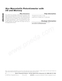 DS3930E Datasheet Page 12