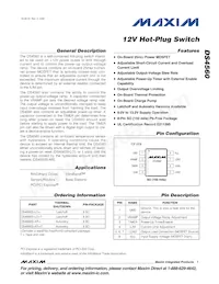 DS4560LS-LO+T Datasheet Cover