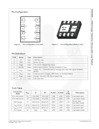FAN3989MLP8X Datasheet Page 3