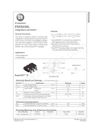 FDC6330L Datasheet Cover