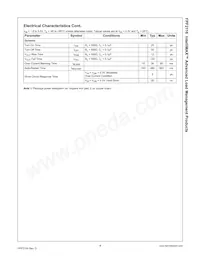 FPF2116 Datasheet Page 5