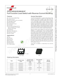 FPF2142 Datasheet Pagina 2