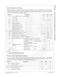 FPF2487UCX Datasheet Pagina 5