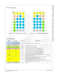 FPF34892UCX Datasheet Pagina 4