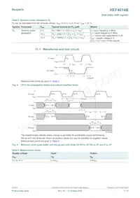 HEF4014BP Datasheet Page 7