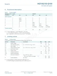 HEF4021BP-Q100U數據表 頁面 4