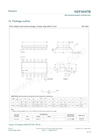 HEF4047BP數據表 頁面 18