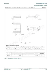 HEF4094BTT-Q100J Datasheet Page 13