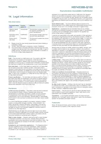 HEF4538BT-Q100J Datasheet Page 13