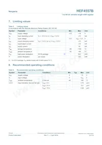 HEF4557BP Datasheet Page 5