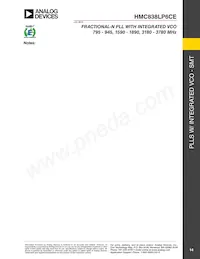 HMC838LP6CETR Datasheet Pagina 14