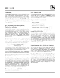 ICS1562BM-201T Datasheet Page 2