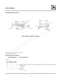 ICS1562BM-201T Datasheet Page 20