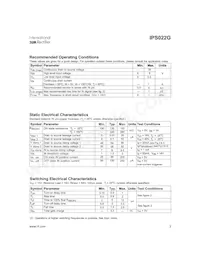 IPS022GTR Datasheet Page 3
