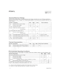 IPS041LTR Datasheet Page 2
