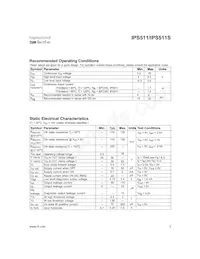 IPS511STRL Datasheet Page 3