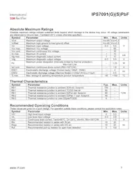 IPS7091STRLPBF Datasheet Page 2