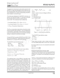 IR3621MTRPBF Datasheet Page 13