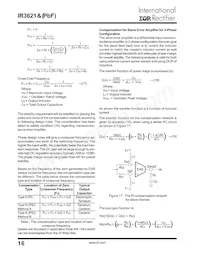 IR3621MTRPBF Datasheet Page 16