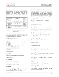 IR3622AMTRPBF Datenblatt Seite 23