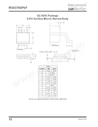 IR3637ASTRPBF Datasheet Page 18