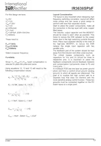 IR3638STRPBF Datasheet Page 13