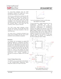 IR3640MTRPBF Datasheet Page 12