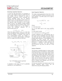 IR3640MTRPBF 데이터 시트 페이지 16